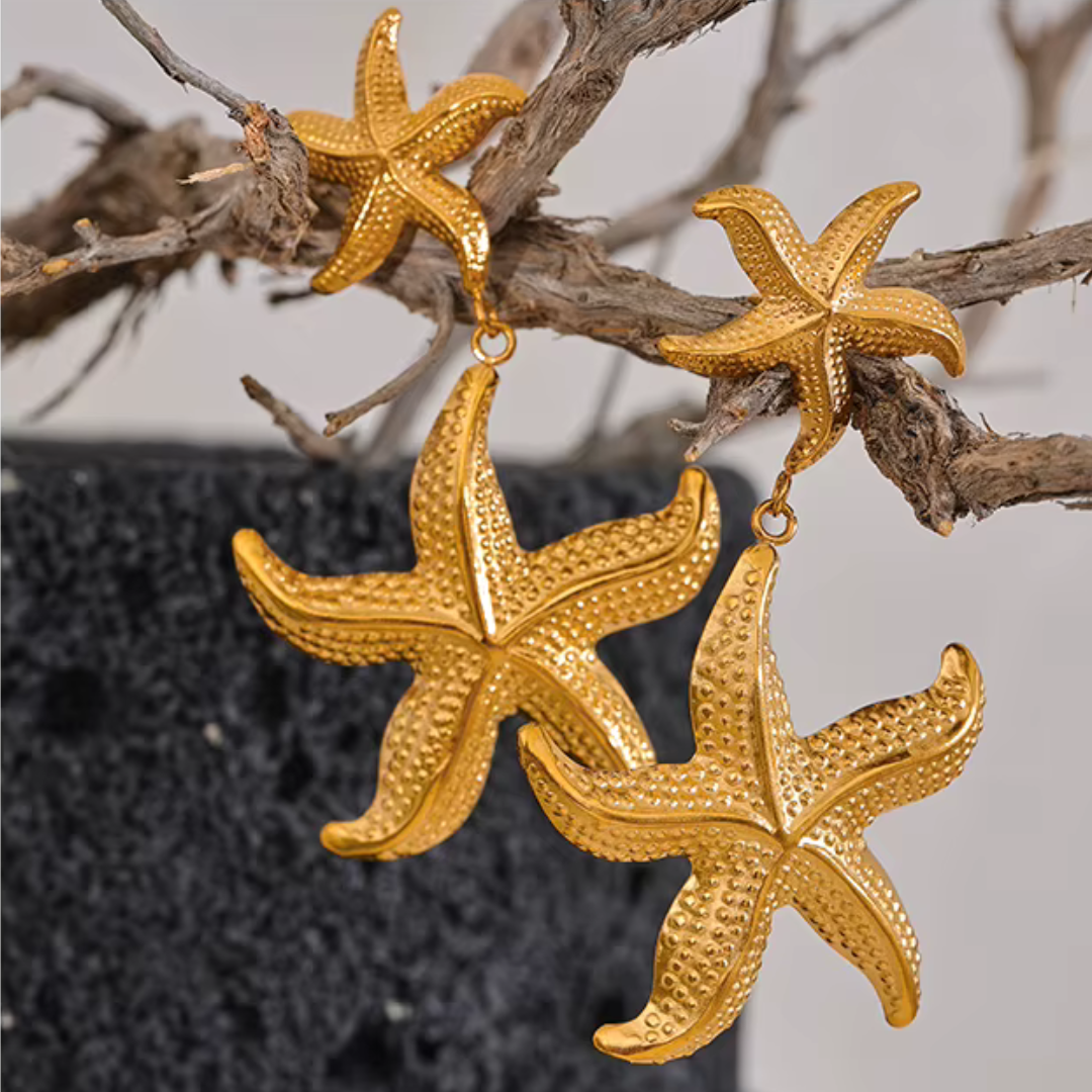 Sea Star Glow Earrings