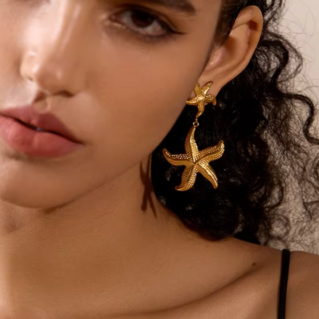 Sea Star Glow Earrings