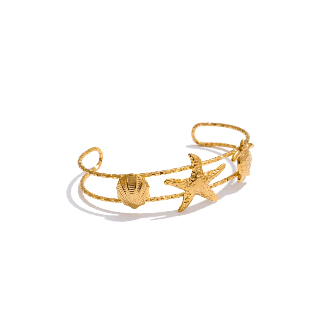 Pulseras de oro del océano (varias)