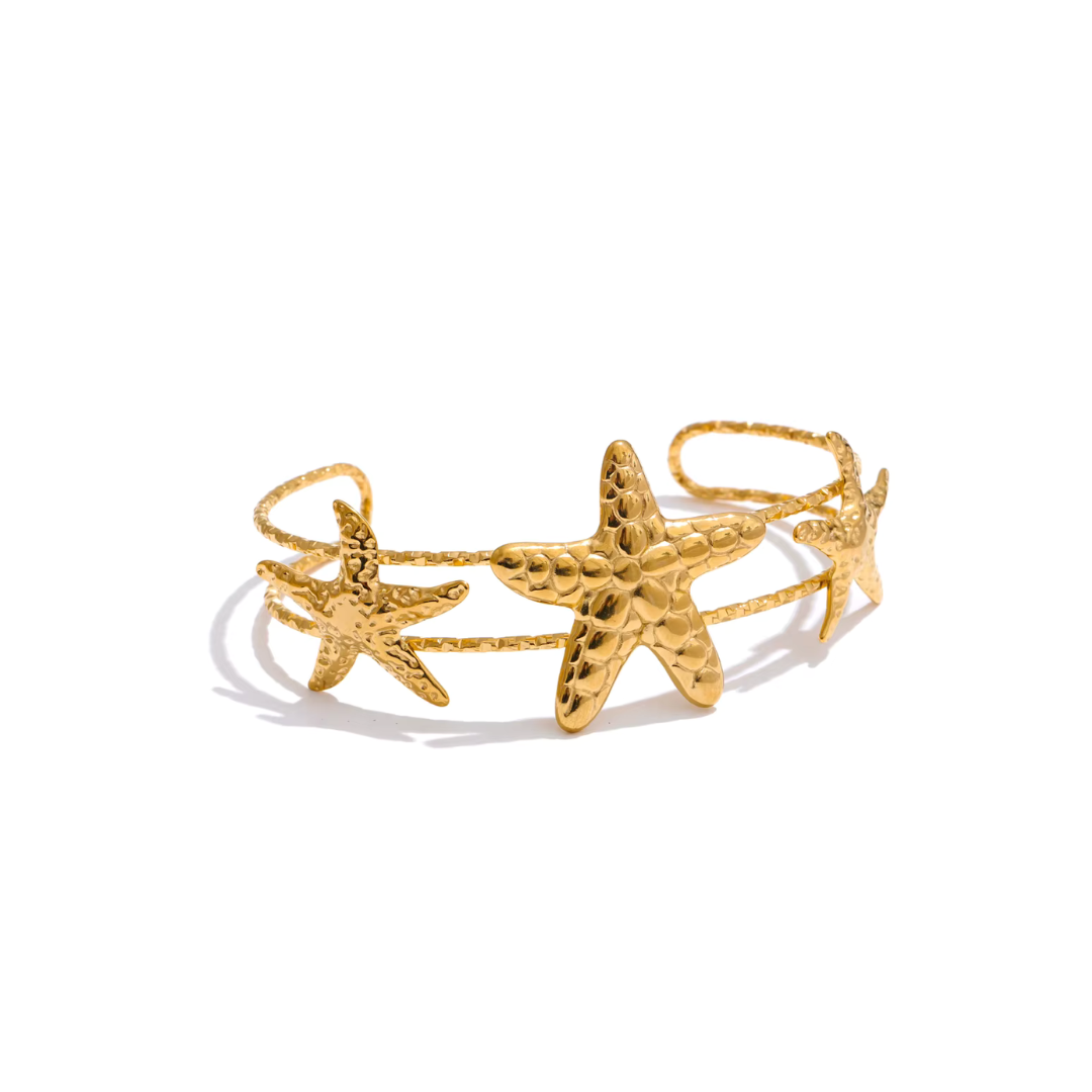 Pulseras de oro del océano (varias)