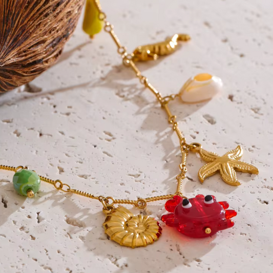 Ocean Creatures Pendant Necklace