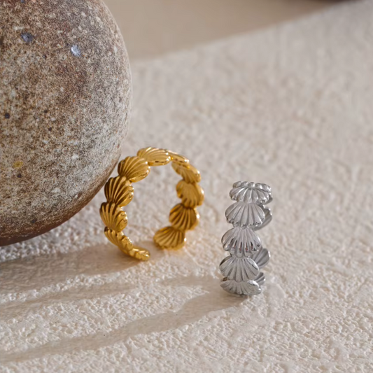 Multi Shell Open Ring