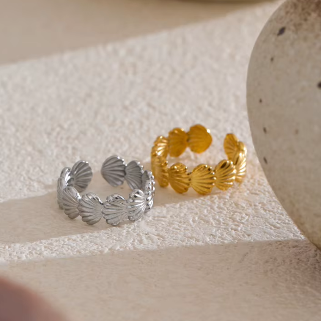 Multi Shell Open Ring