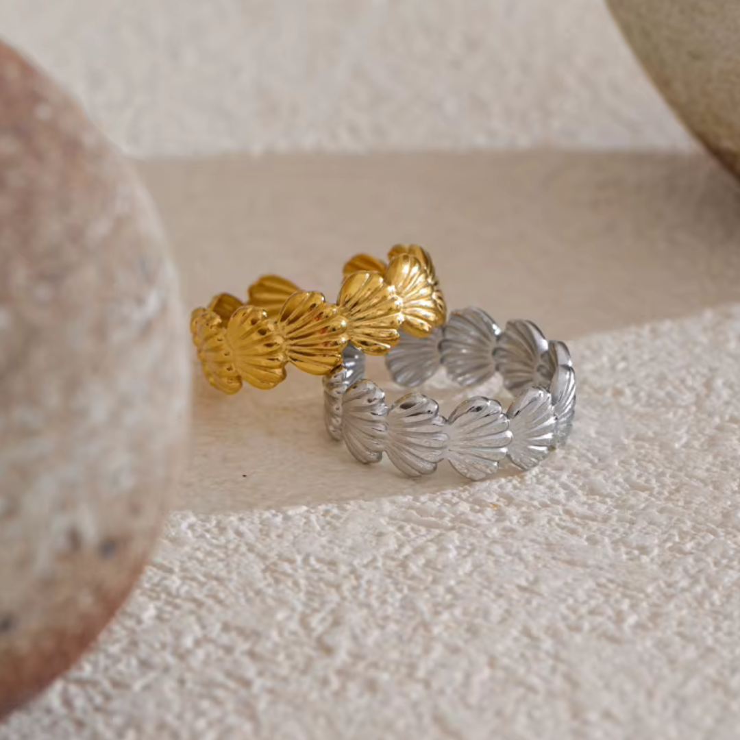 Multi Shell Open Ring