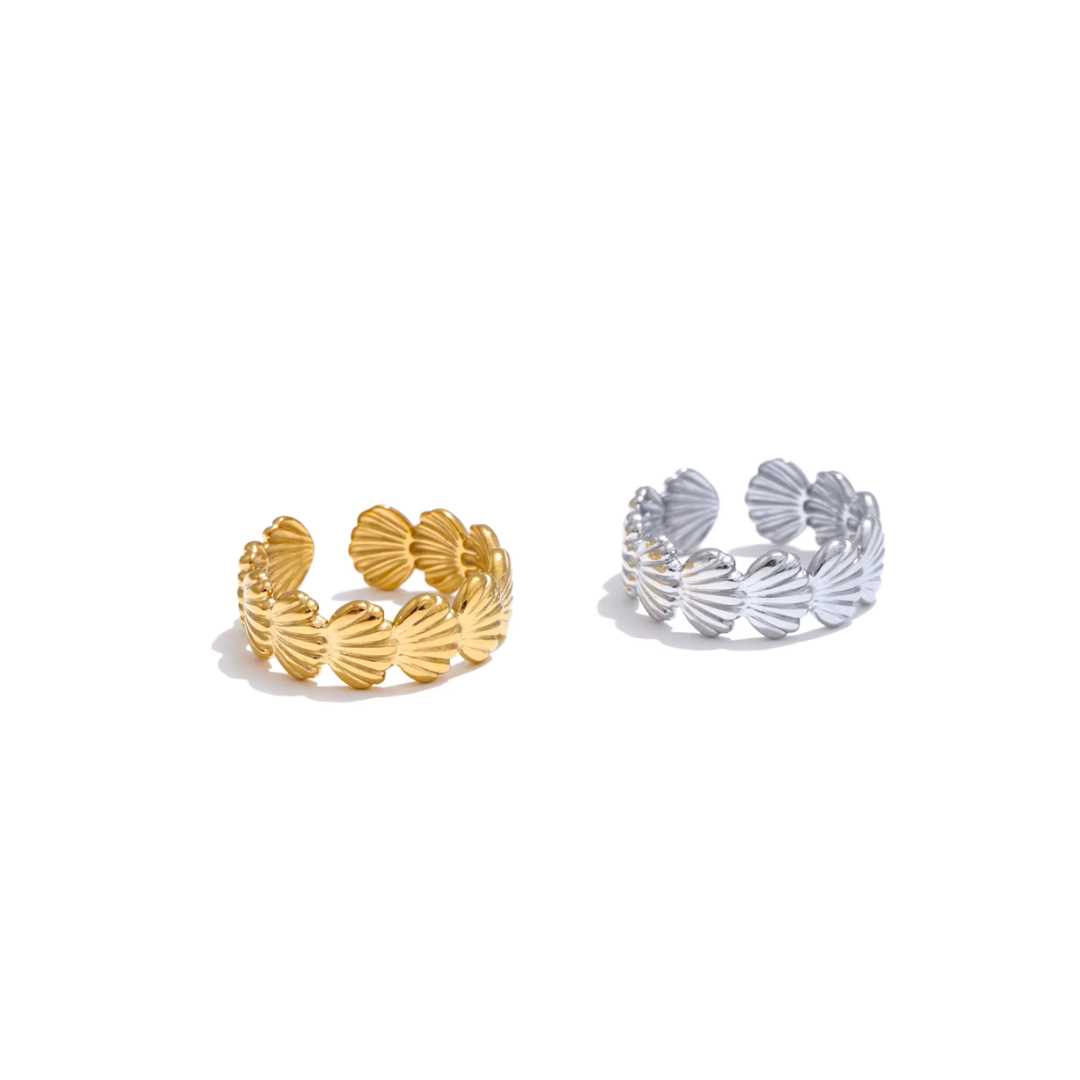 Multi Shell Open Ring