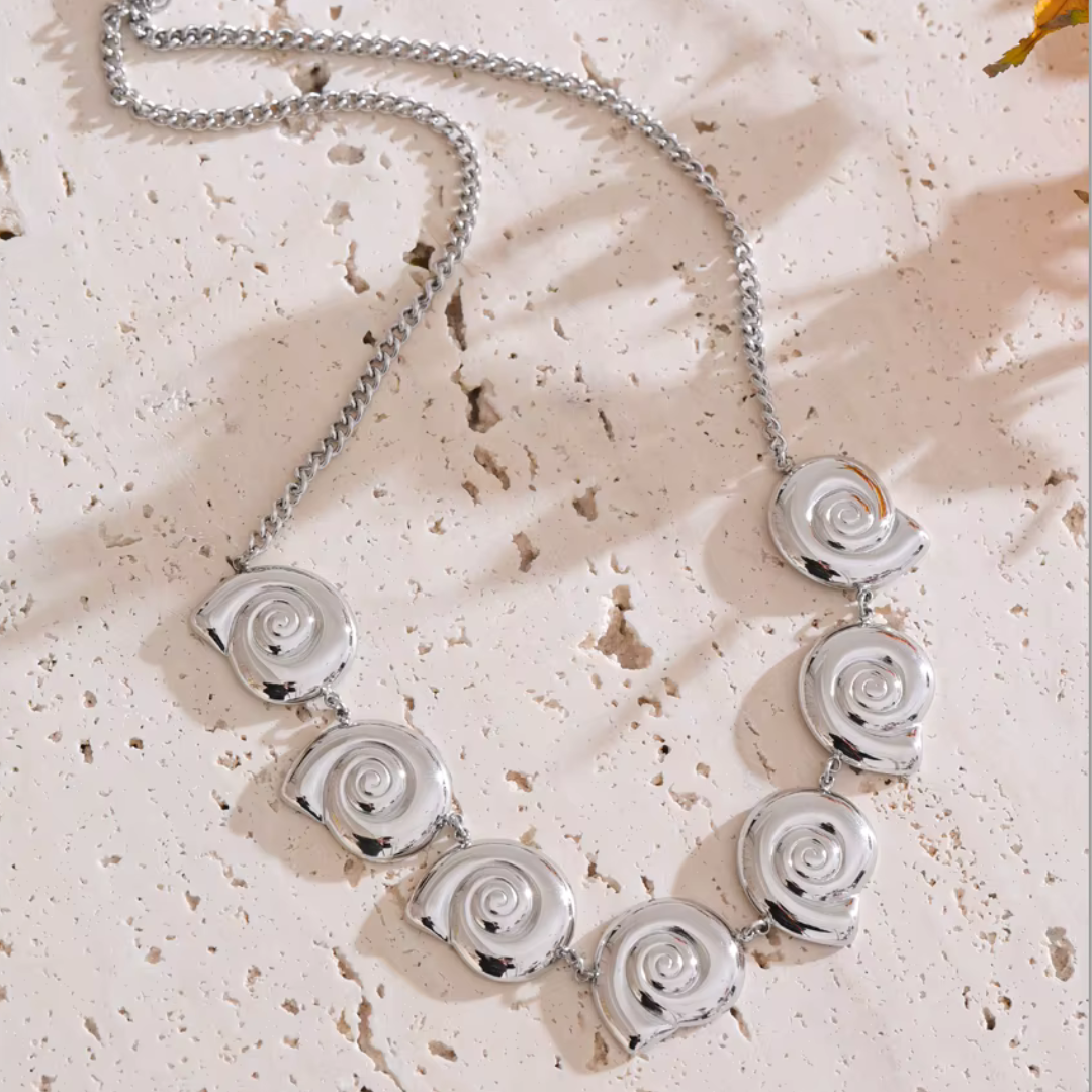 Multi Shell Chain Necklace
