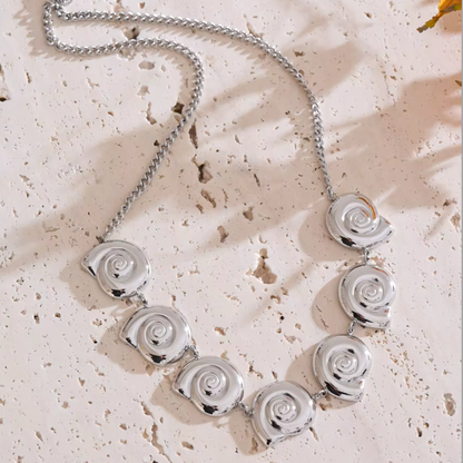 Multi Shell Chain Necklace
