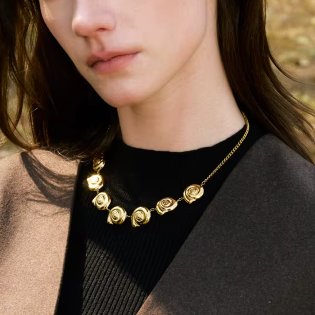 Multi Shell Chain Necklace