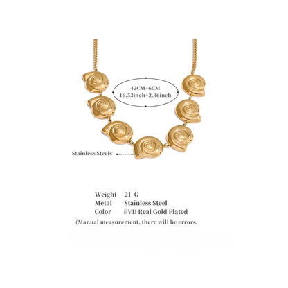 Multi Shell Chain Necklace